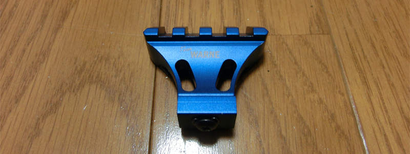 WARNE 45°Side Mount Blue