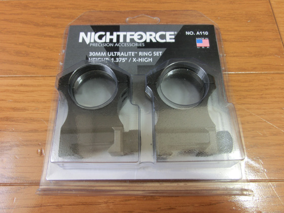 NIGHTFORCE ULTRALITE 30mm X-High