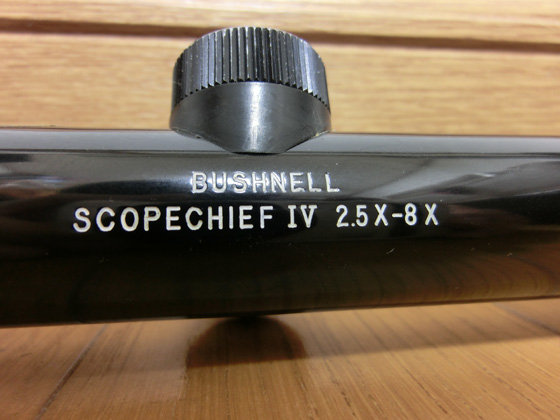 Bushnell ScopeChief IV 2.5-8x32