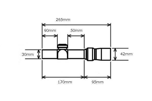 tasco TITAN 1.25-4.5x26